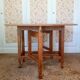 Drop-leaf gateleg table