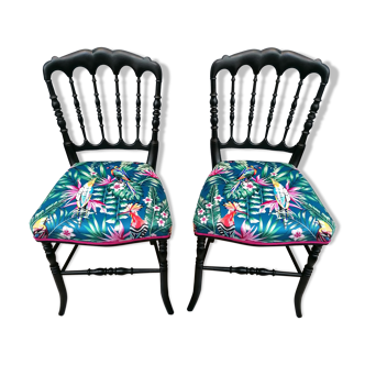 Pair of Napoleon III chairs