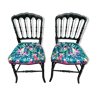 Pair of Napoleon III chairs