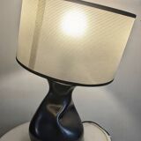 Vintage free form ceramic lamp