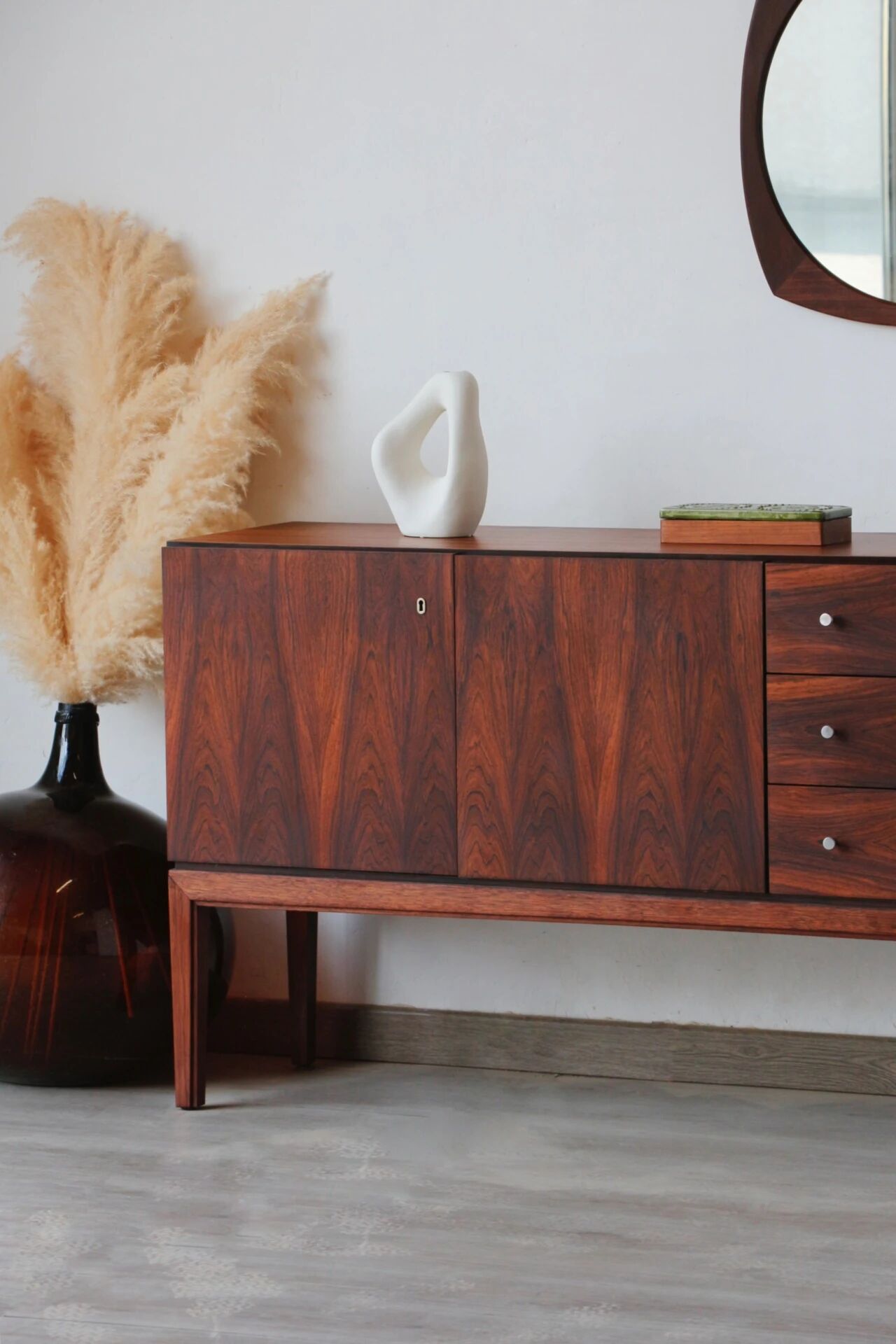 Enfilade vintage rosewood Palette Sideboard (1970)