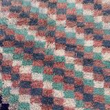 Moroccan boujad colorful rug - 135 x 241 cm
