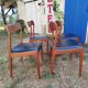 Scandinavian chairs in teak