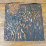 Burnt wood trivet