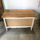 Coffre relooke chene et jute