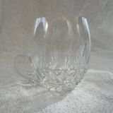 5 small cut crystal cups
