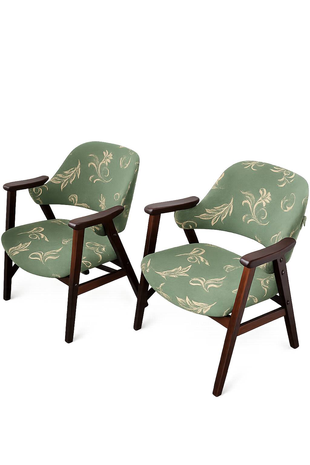 A pair of Scandinavian armchairs by Johanson Design, 1970s – vintage