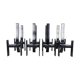Golem chairs by Vico Magistretti, set of 8, 1970s