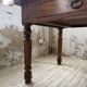 Table de ferme ou table de drapier noyer massif 1900