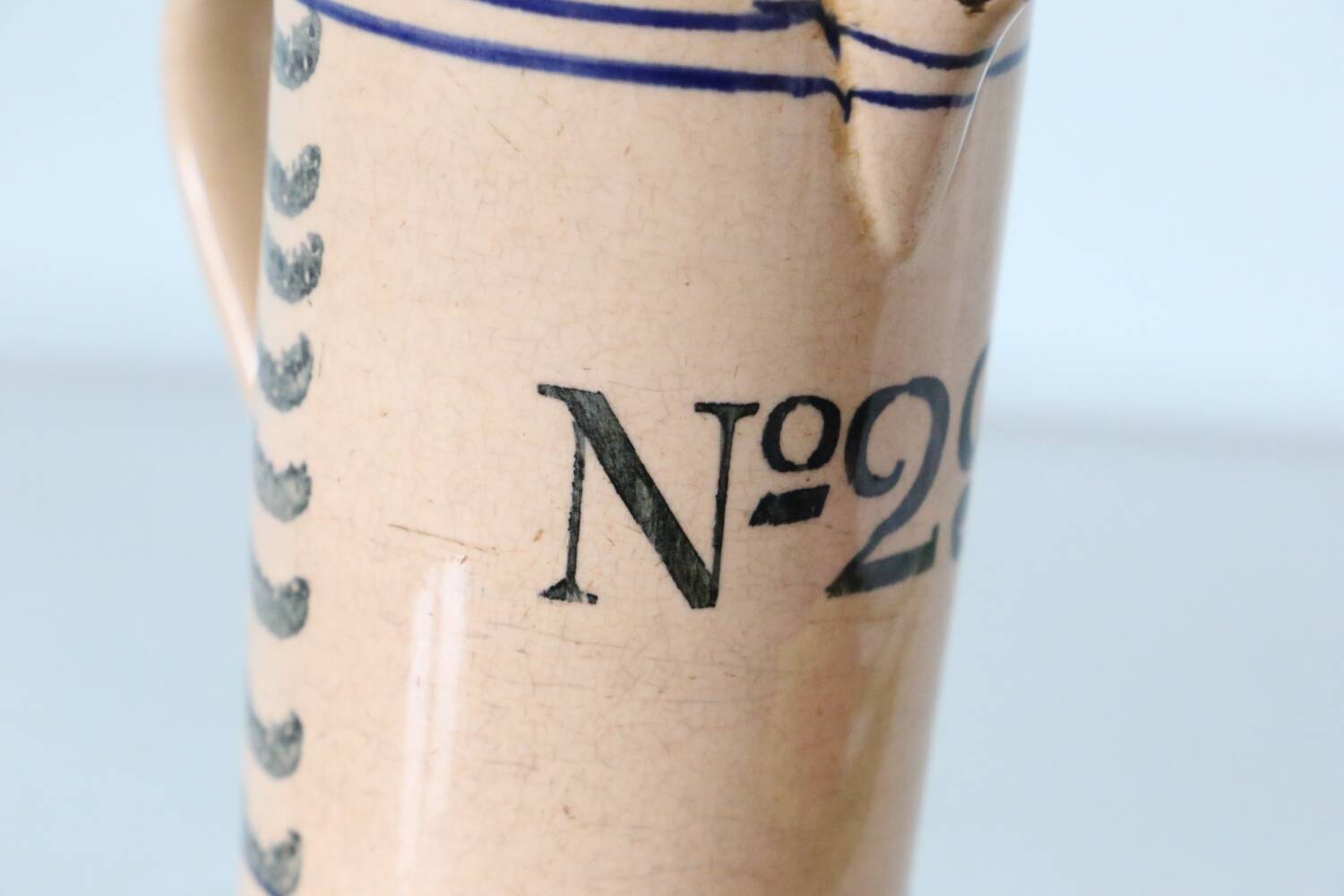 Archer's pot or pitcher, 18th