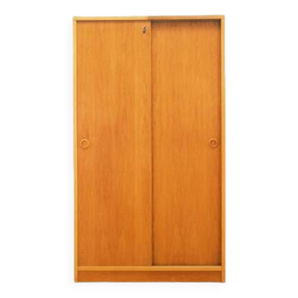 Ash wardrobe, Danish design, 1960s, manufacturer: Tage Mogensen