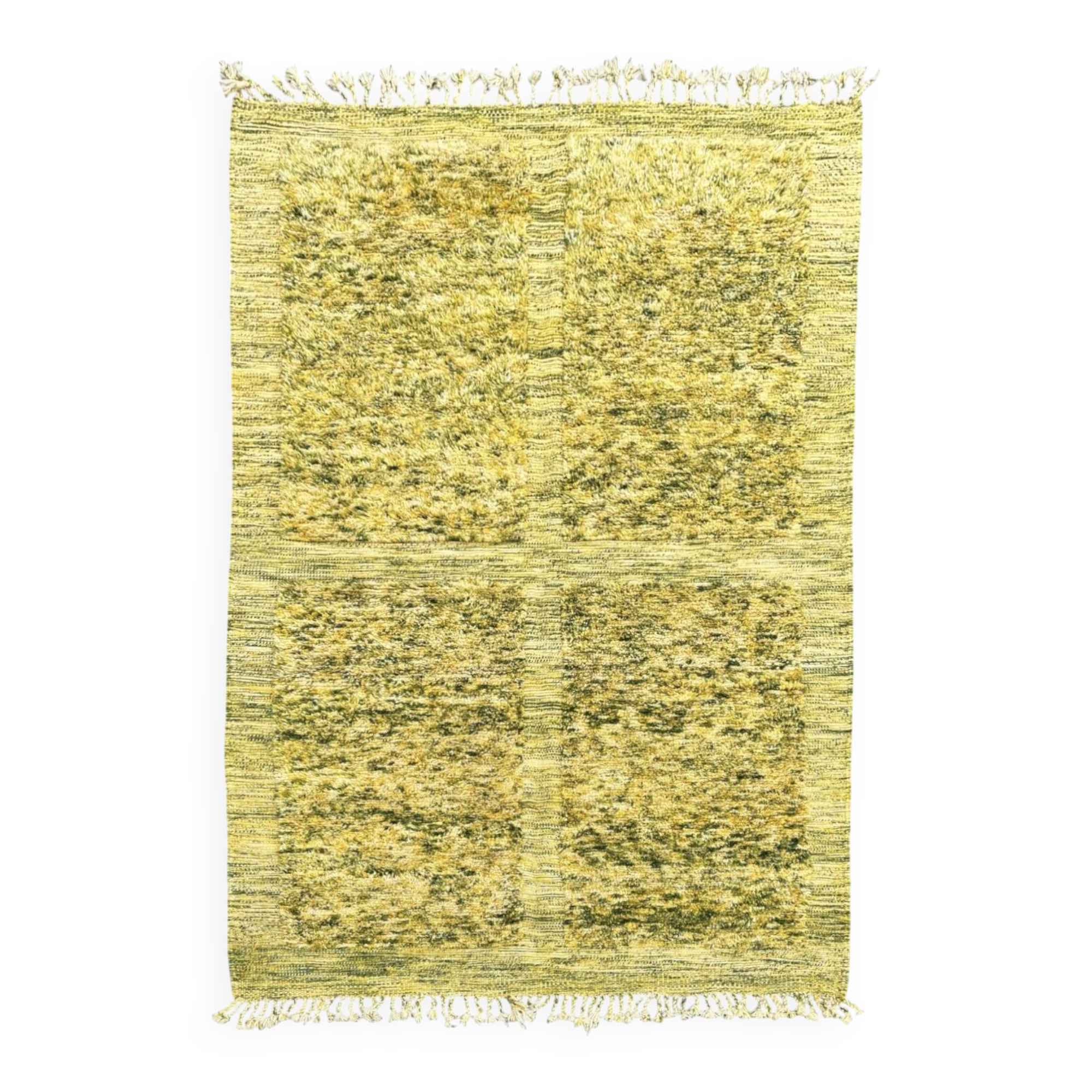 Pistachio - Modern Moroccan rug in wool 200×310 cm