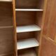 Wood and rattan cabinet