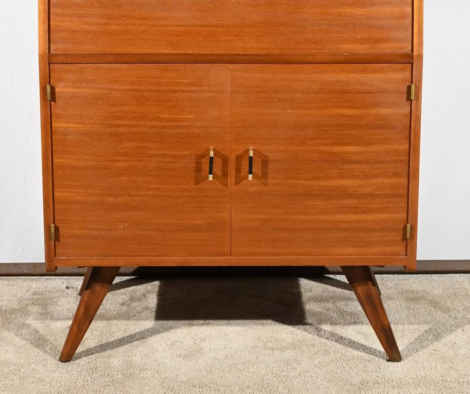 Sapelli mahogany secretary furniture – 1960s