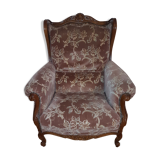 Fauteuil en velour