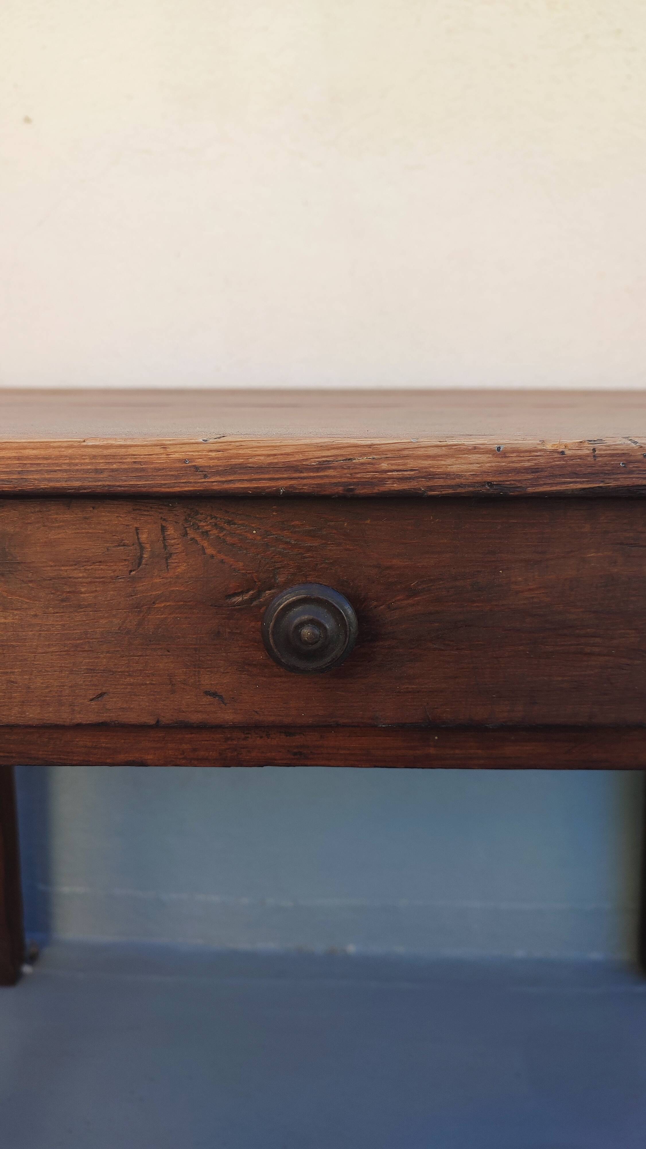 Farmhouse coffee table, wooden side table