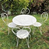 Garden furniture wrought iron