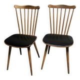 Lot de deux chaises vintage Baumann Sonate 1960