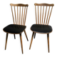 Lot de deux chaises vintage Baumann Sonate 1960