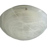 60s 70s Peill & Putzler Germany Plafoniere ceiling lamp glass space design