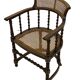 Antique Barley Twist, Rattan Seated Captains Chair easy chair Classic