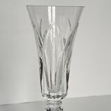6 Saint-Louis Crystal Champagne Flutes | Camargue Model | 20th Century