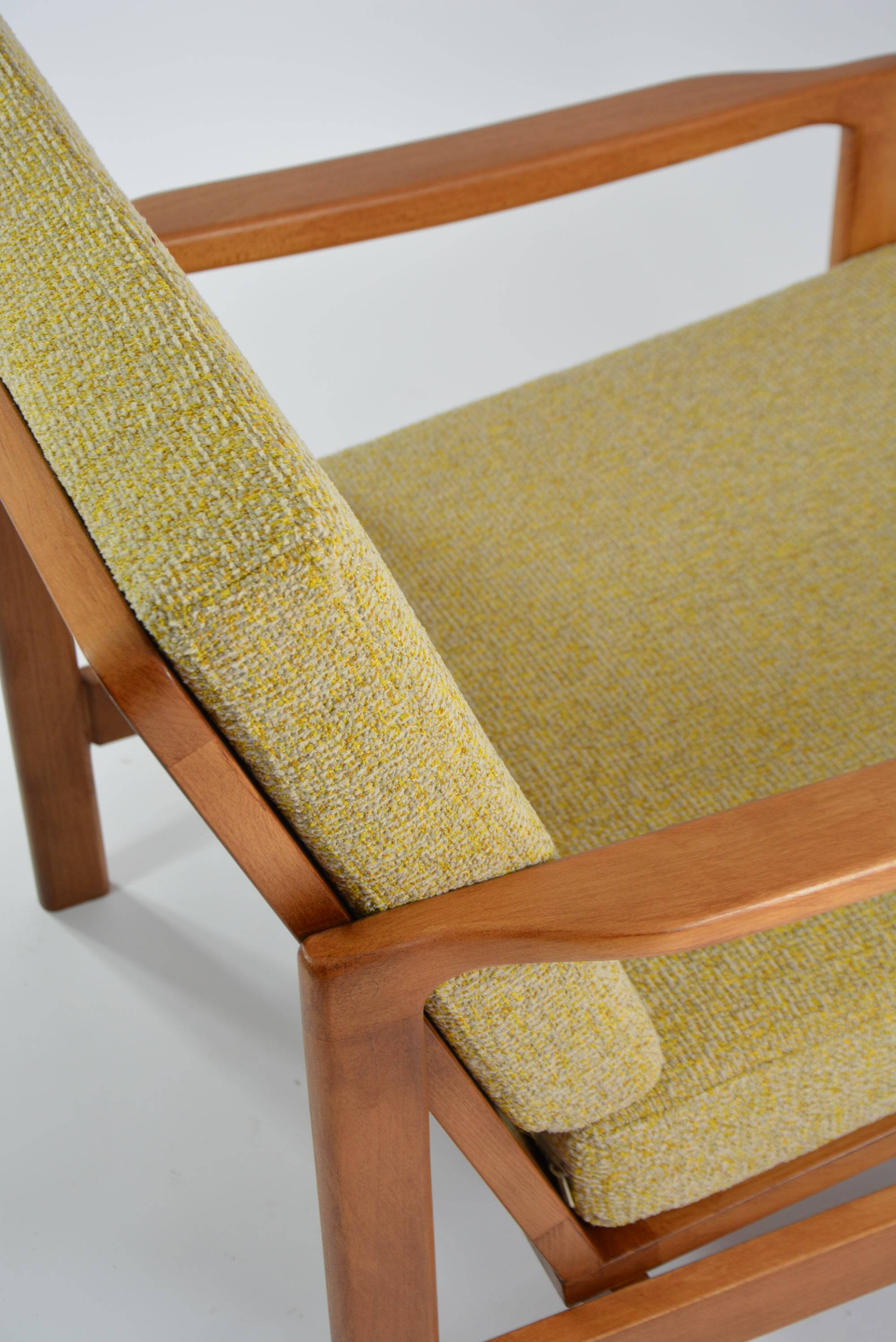 BZ heather yellow armchairs