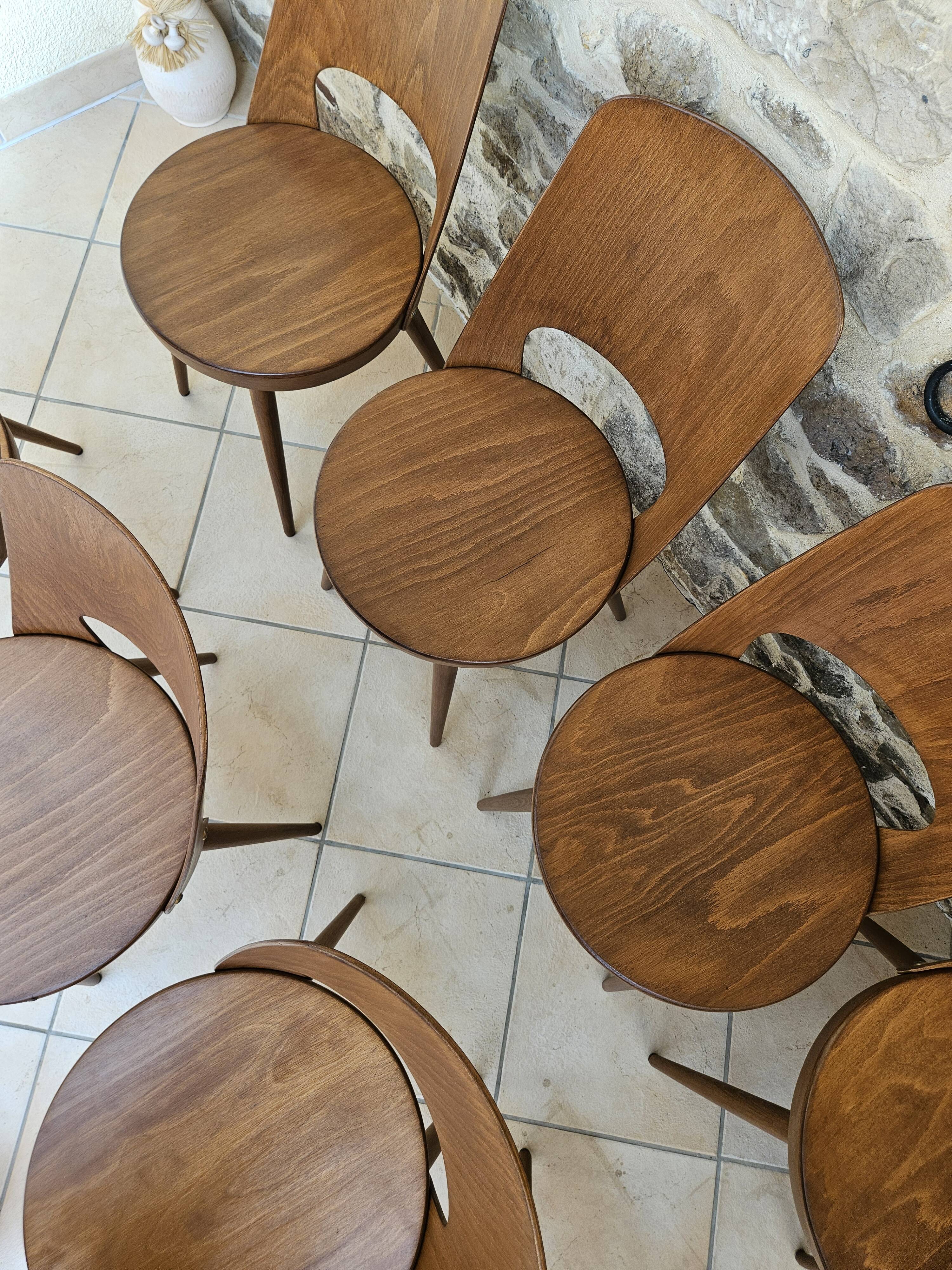 10 Baumann Mondor chairs