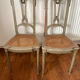 Paire de chaises Louis XVI