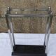 Stainless steel umbrella stand H 45 cm from the 50s