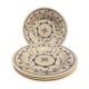 Set of 4 hollow Jäger plates in Blau Saks porcelain