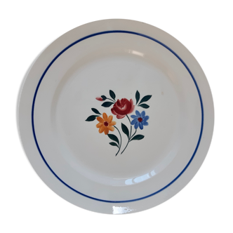 Plat Digoin Sarreguemines modèle Gilberte