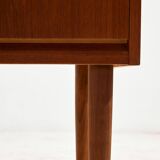 Restored teak bureau desk