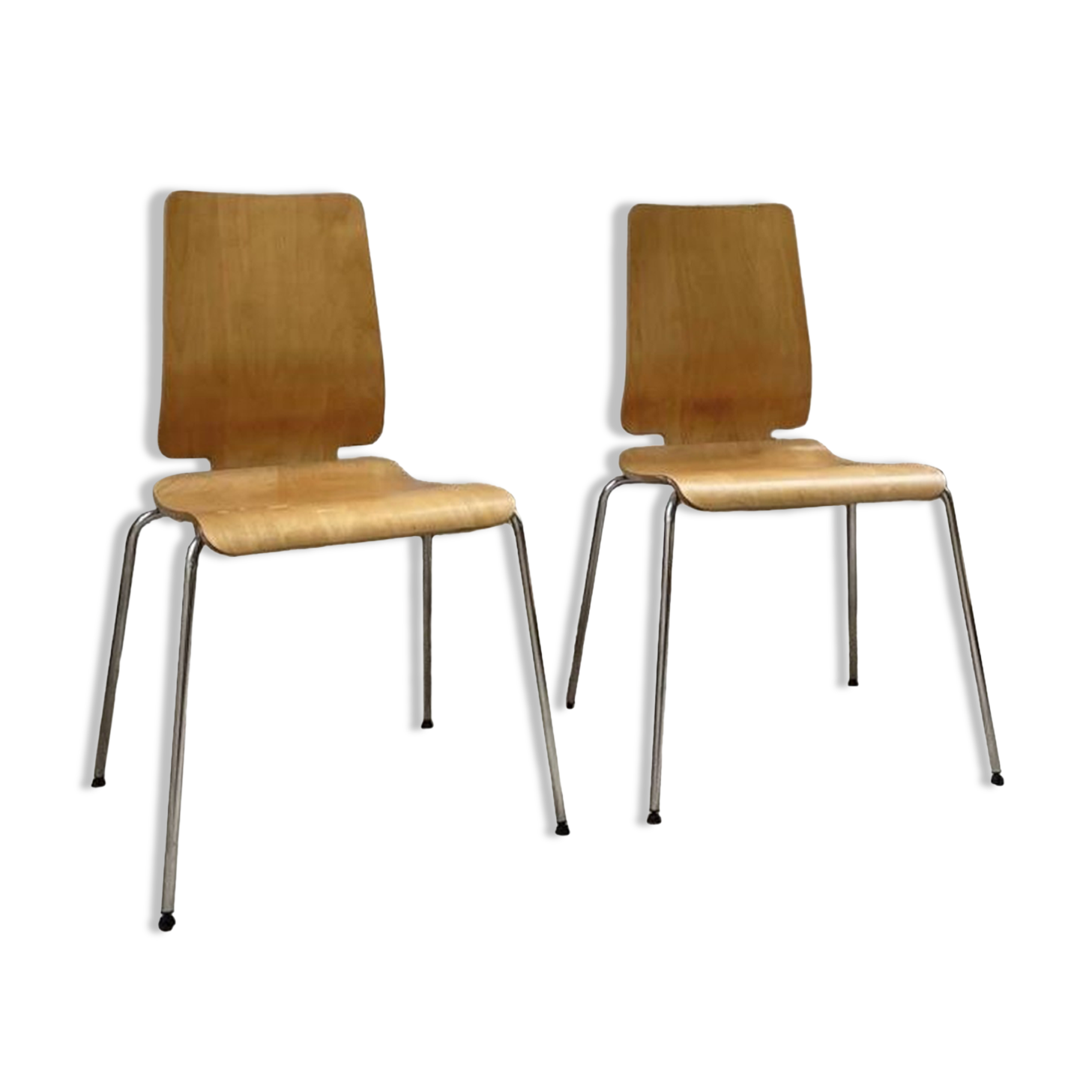 Pair of vintage Ikea Gilbert chairs 1999 | Selency