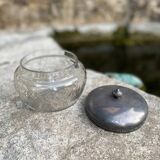 Bonbonnière cristal et argent