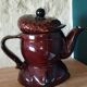 Vintage figurative teapot dog detective – English ceramic – 1960s
