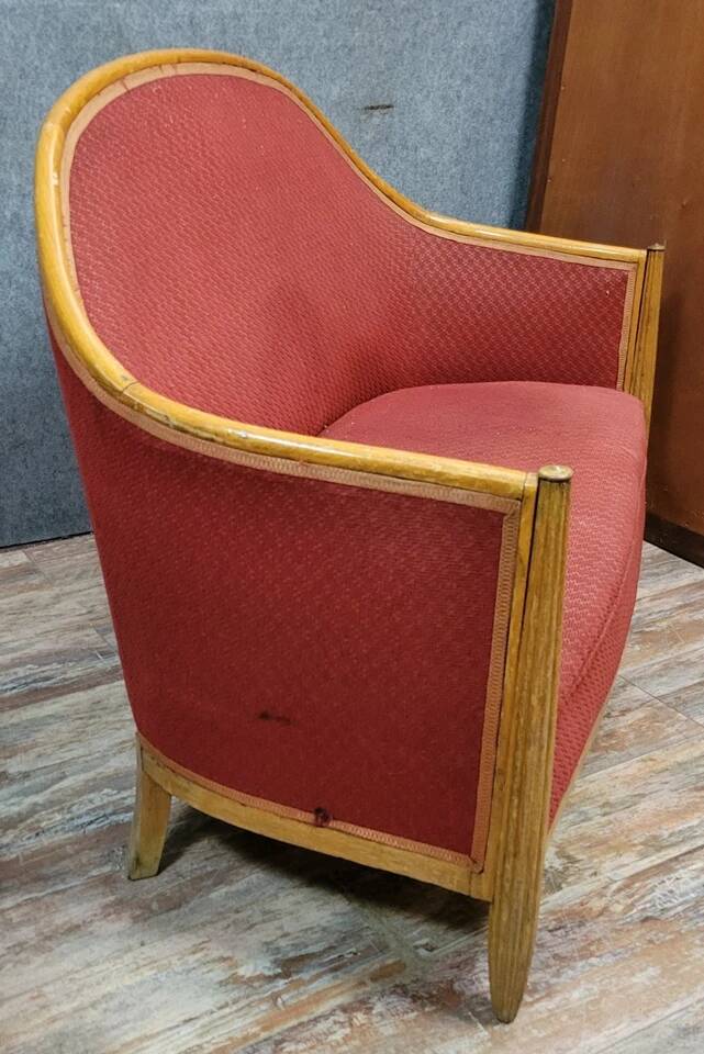 Art Deco period bench by Paul Pollot (1877-1942)