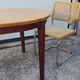 Scandinavian extendable dining table attributed to Hans Ehrlin for Tranås - 1980s