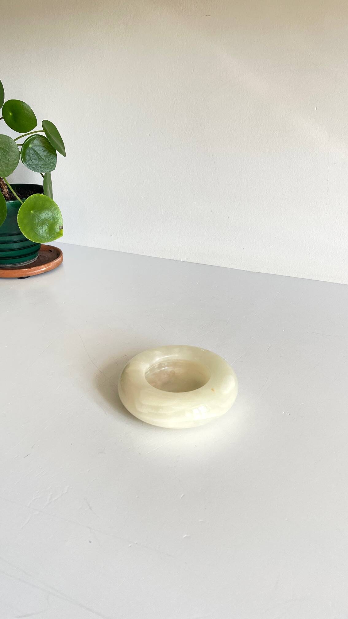 VINTAGE MARBLE ASHTRAY