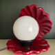 Lampe veilleuse coquillage perle vintage