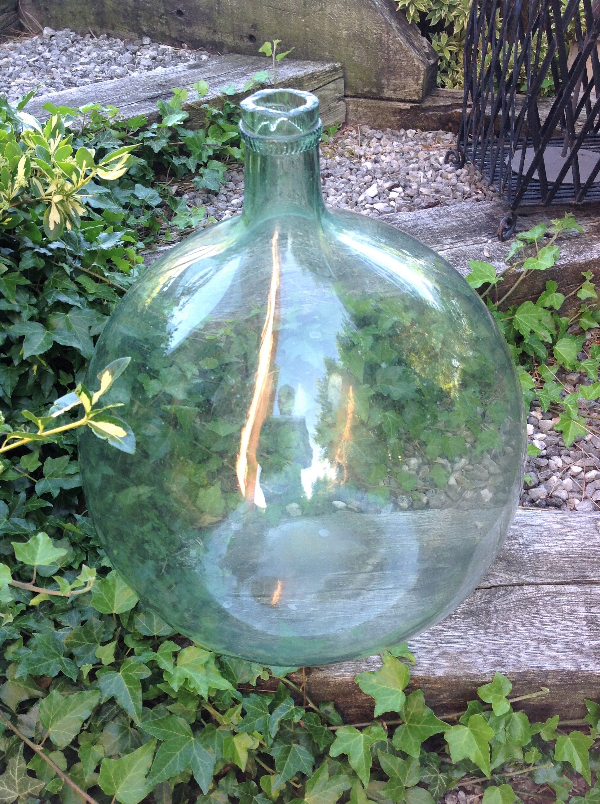 Old demijohn 35 liters, vintage