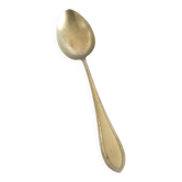 Cuillère à sauce en métal argenté allemand Gowe ALPACCA décor perle 26cm