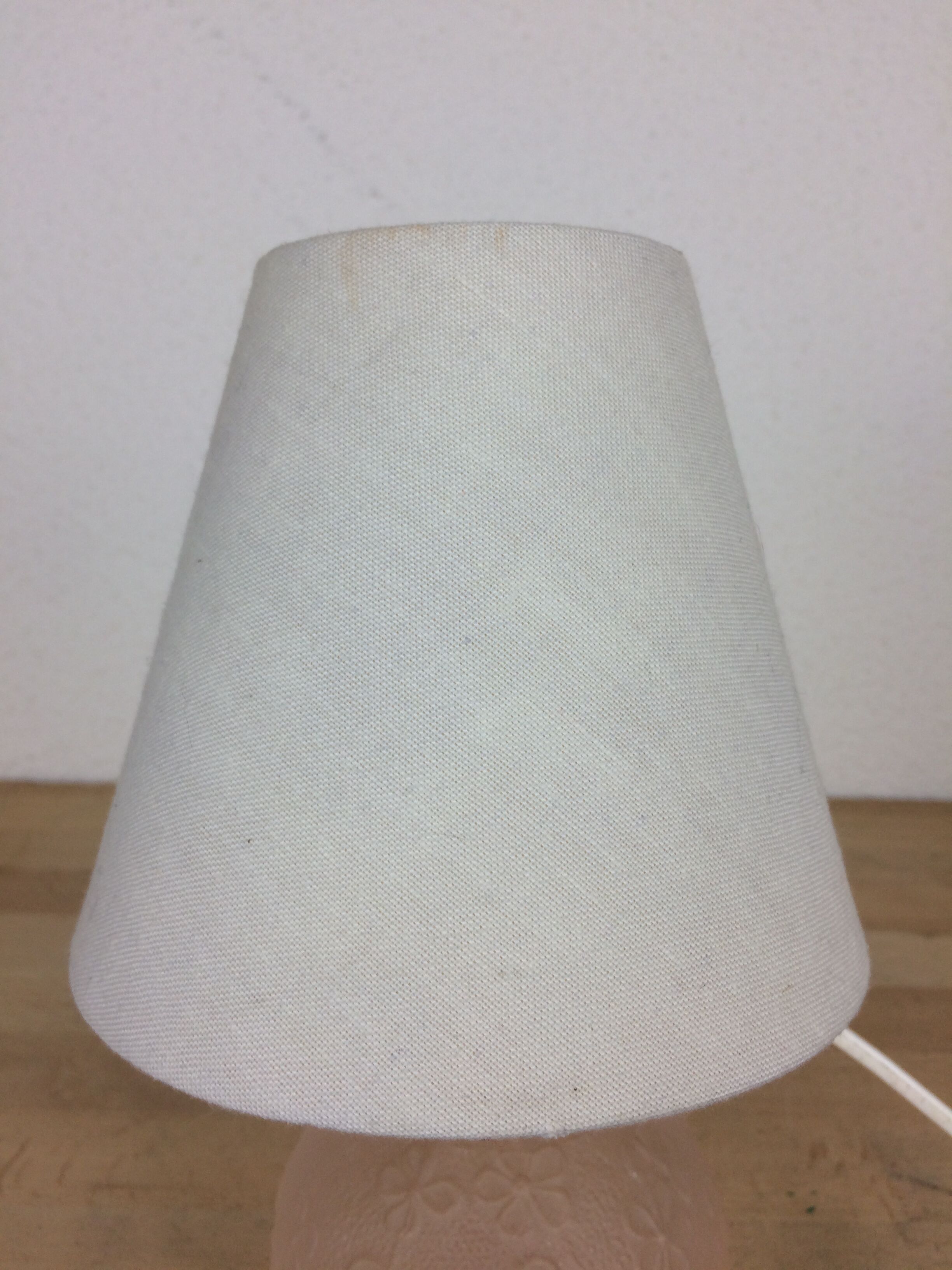 Lamp ball glass pink pattern flowers