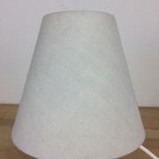 Lampe boule verre rose motif fleurs