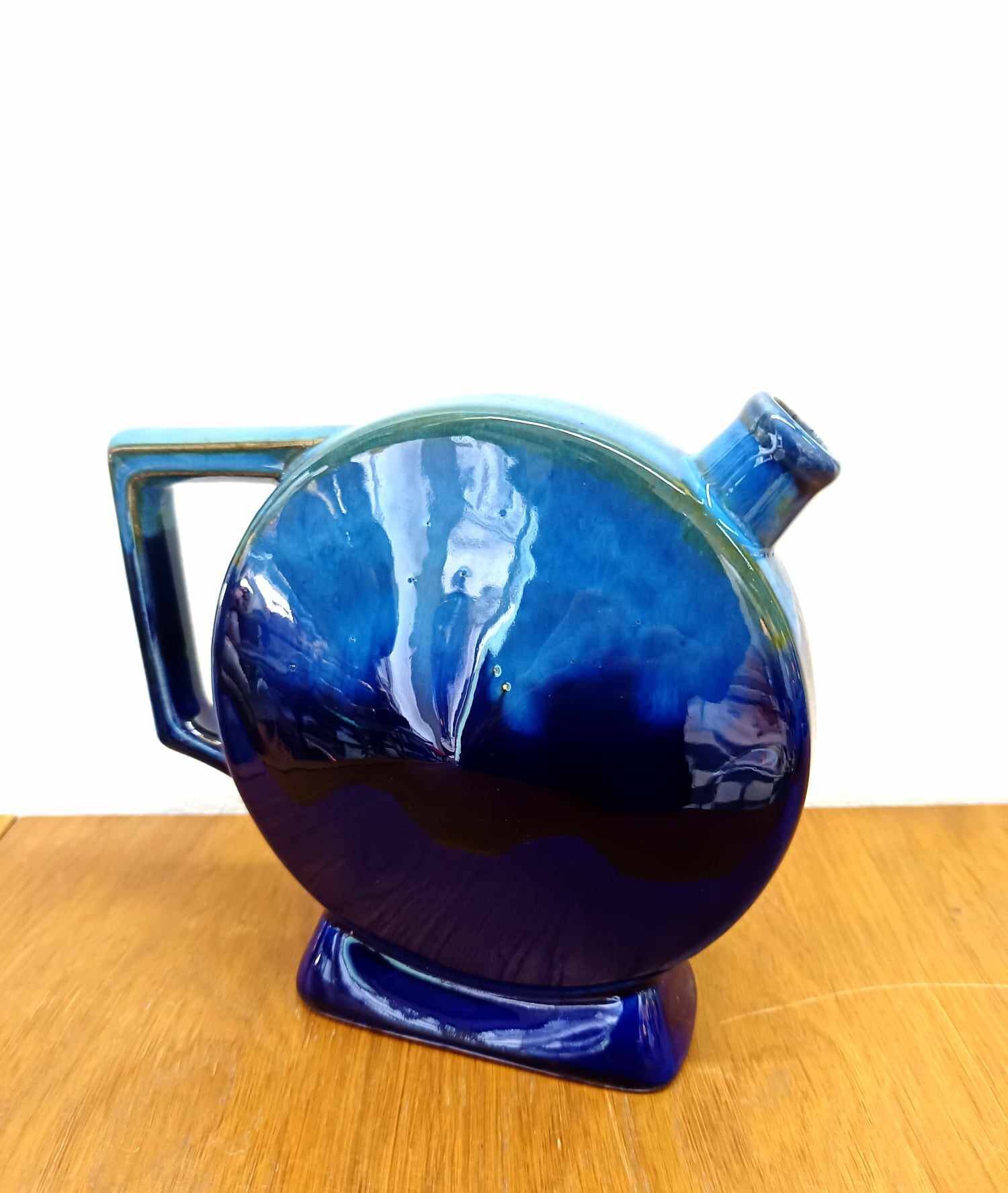 Gourde en céramique art déco Denbac