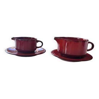 Set of 2 Granada Villeroy and Boch milk jugs