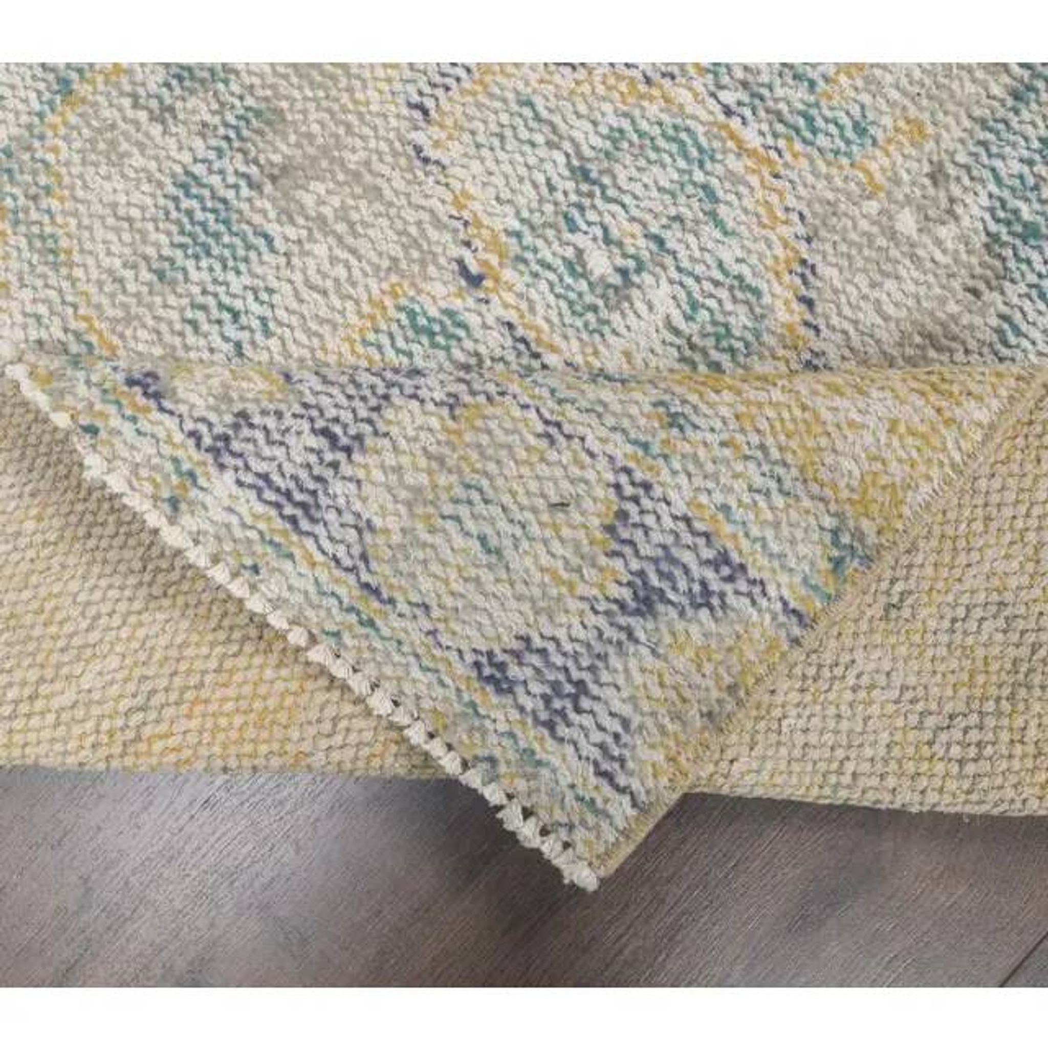 1970s Turkish Oushak Wool Distressed Rug 81x352
