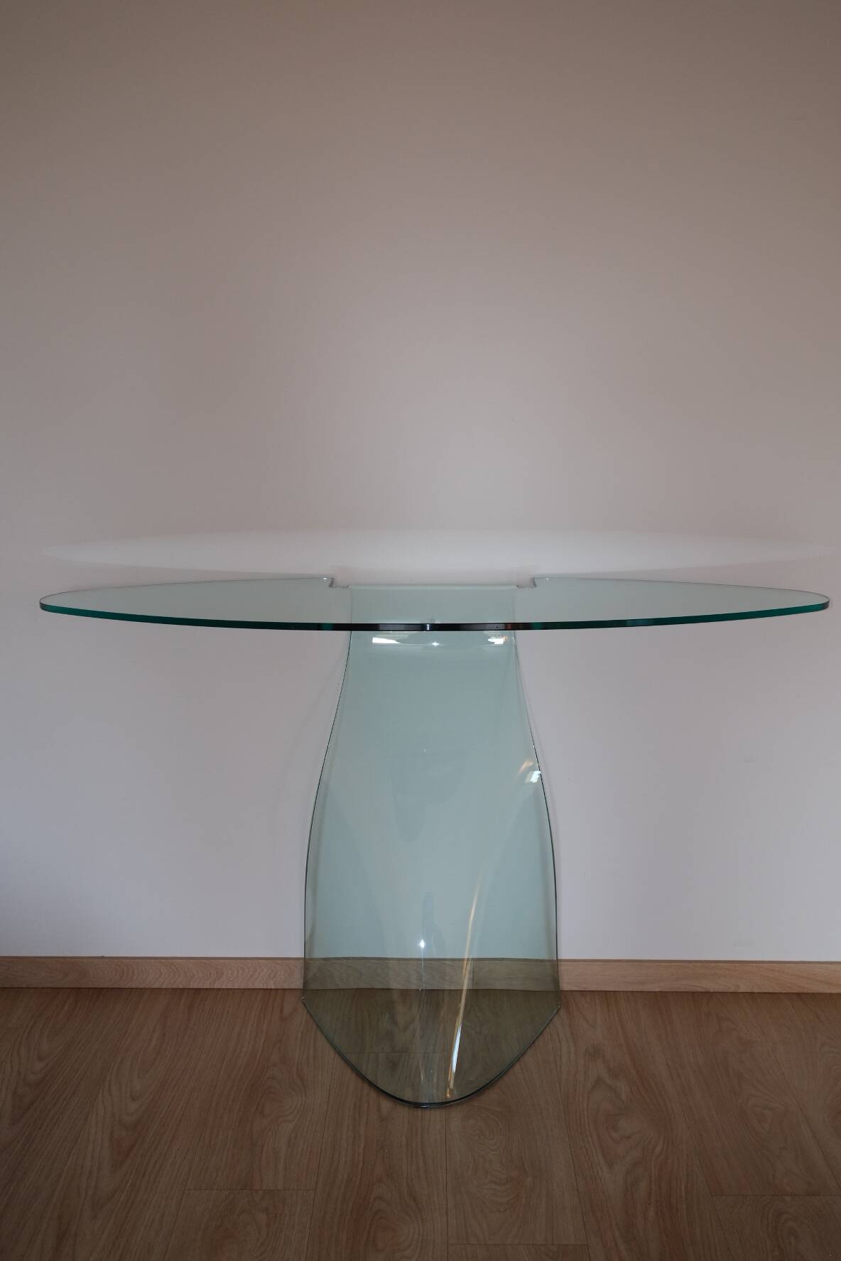 Fiam italia glass table/console – italian design
