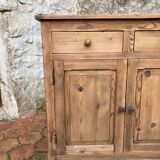 Vintage solid pine sideboard