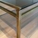 Table basse moderniste en laiton